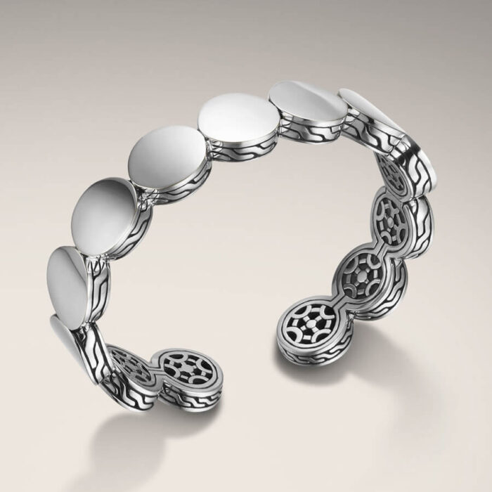Silver Jewel Cuff - Image 8