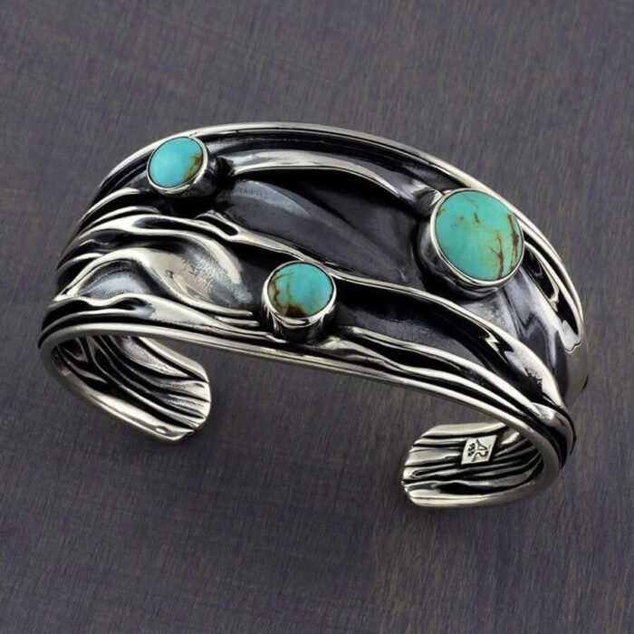 Silver Jewel Cuff - Image 10