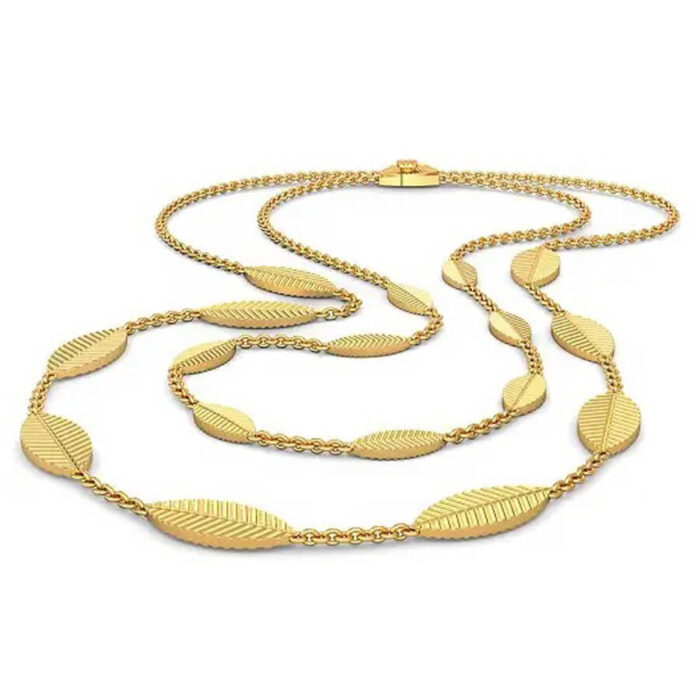 Sleek Stunning Gold Chain - Image 3
