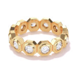 Diamond Wedding Band 14k Gold or Platinum - Image 7