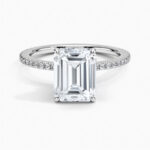 Emerald Cut Diamond Ring With Hidden Diamonds - Image 2