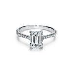 Emerald Cut Diamond Ring With Hidden Diamonds - Image 5