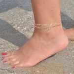 Initial Ankle Bracelets for Women - Image 4