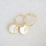 The Gold Eclipse® - 925 Sterling Silver Hoop Earrings in 14K Gold - Image 6