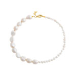 Adina's Jewels Baby Pave Cuban Link Chain Anklet in Gold - Image 4