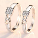 Love Heart Zircon Ring for Women Men Engagement Wedding Jewelry Gifts - Image 5