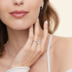 Petite Twisted Vine Diamond Engagement Ring - Image 6