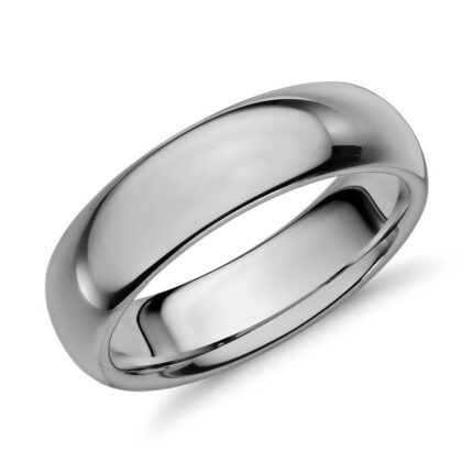 Comfort Fit Wedding Ring